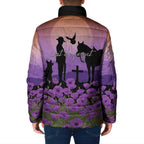 Australia ANZAC Animal Heroes Padded Jacket Purple Poppies