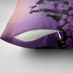 Australia ANZAC Animal Heroes Pillow Cover Purple Poppies