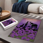 Australia ANZAC Animal Heroes Puzzle Purple Poppies