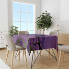 Australia ANZAC Animal Heroes Tablecloth Purple Poppies