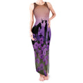 Australia ANZAC Animal Heroes Tank Maxi Dress Purple Poppies