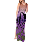 Australia ANZAC Animal Heroes Tank Maxi Dress Purple Poppies