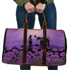 Australia ANZAC Animal Heroes Travel Bag Purple Poppies