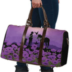 Australia ANZAC Animal Heroes Travel Bag Purple Poppies