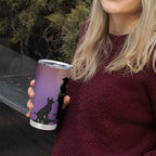 Australia ANZAC Animal Heroes Tumbler Cup Purple Poppies