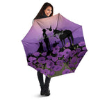 Australia ANZAC Animal Heroes Umbrella Purple Poppies