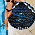 New Zealand Matariki Beach Blanket Galaxy Styled Taniko