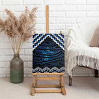 New Zealand Matariki Canvas Wall Art Galaxy Styled Taniko