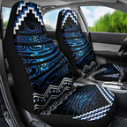 New Zealand Matariki Car Seat Cover Galaxy Styled Taniko