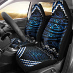 New Zealand Matariki Car Seat Cover Galaxy Styled Taniko