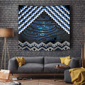 New Zealand Matariki Tapestry Galaxy Styled Taniko