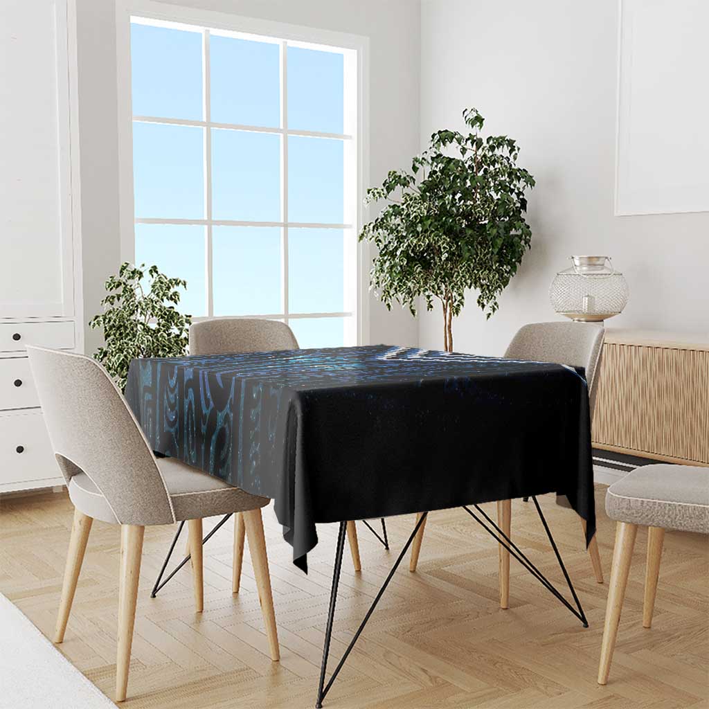 New Zealand Matariki Tablecloth Galaxy Poutama Motifs