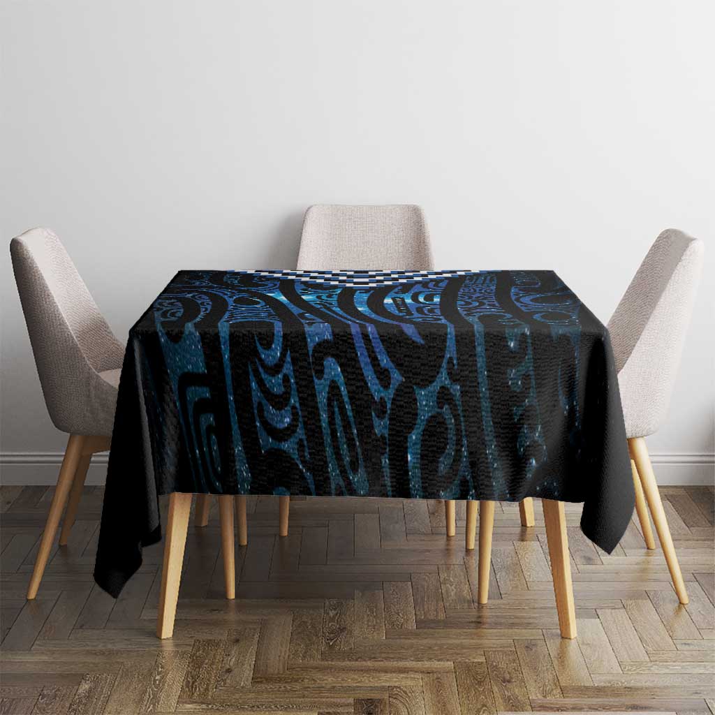 New Zealand Matariki Tablecloth Galaxy Poutama Motifs