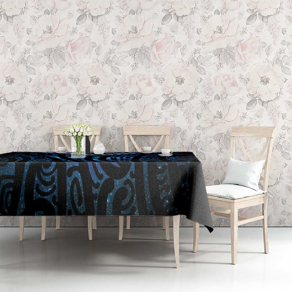 New Zealand Matariki Tablecloth Galaxy Poutama Motifs