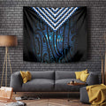 New Zealand Matariki Tapestry Galaxy Poutama Motifs