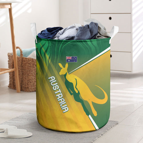 Australia Rugby Rivals Laundry Basket Modern Motif