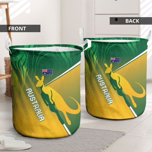 Australia Rugby Rivals Laundry Basket Modern Motif