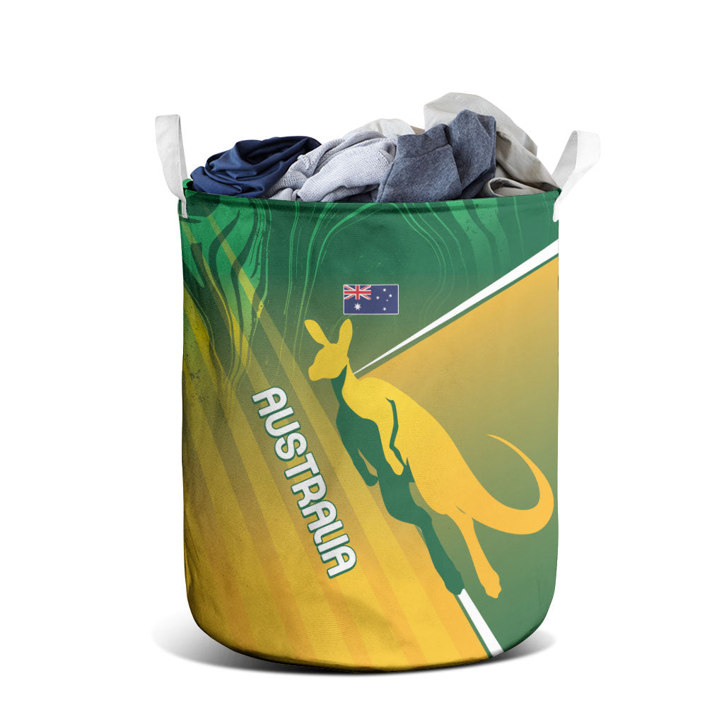 Australia Rugby Rivals Laundry Basket Modern Motif