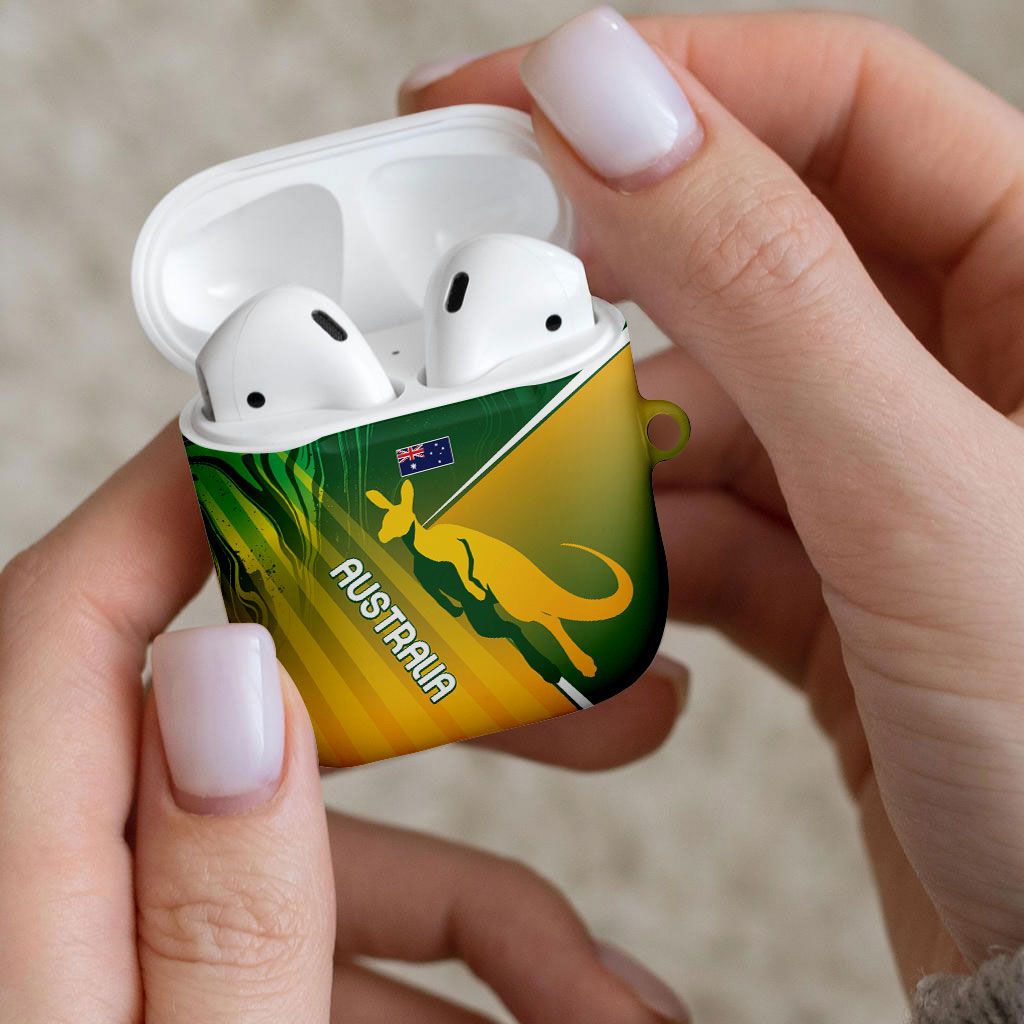 Australia Rugby Rivals AirPods Case Modern Motif