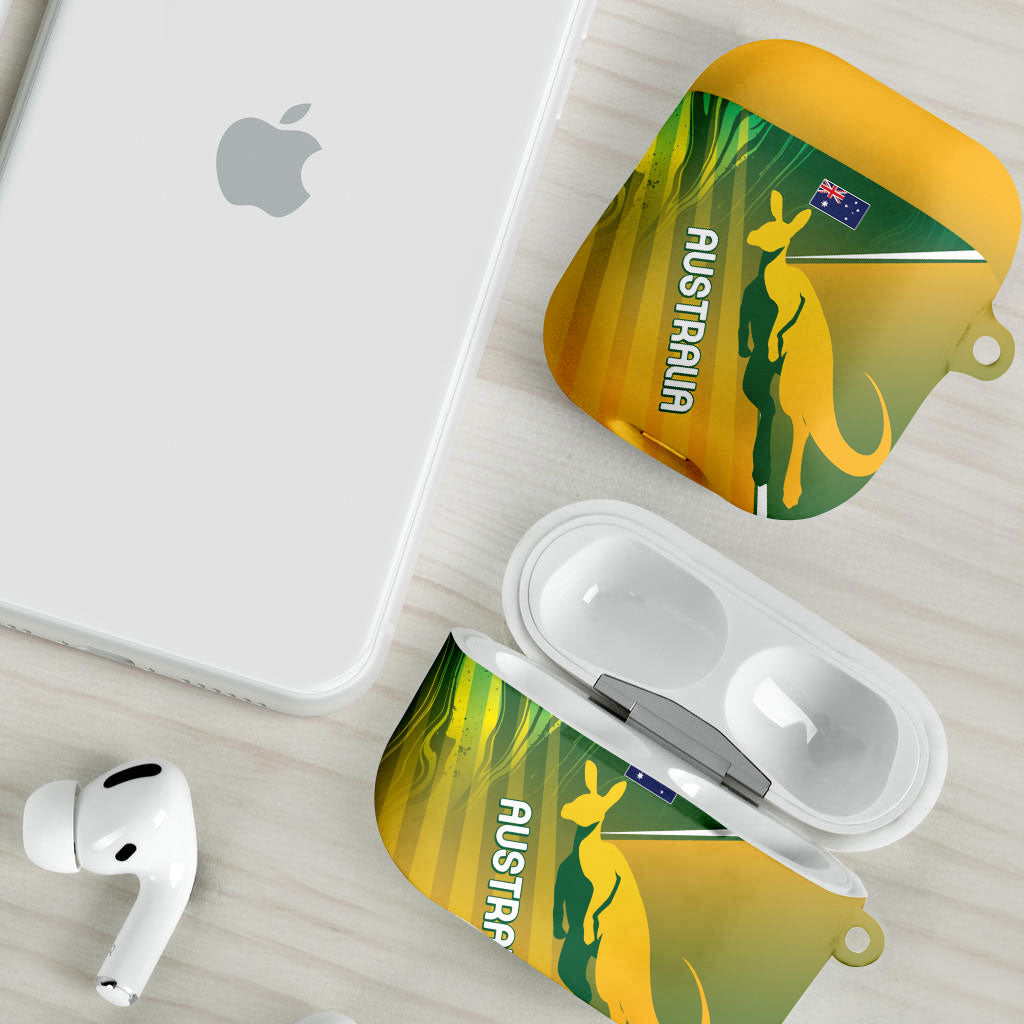 Australia Rugby Rivals AirPods Case Modern Motif