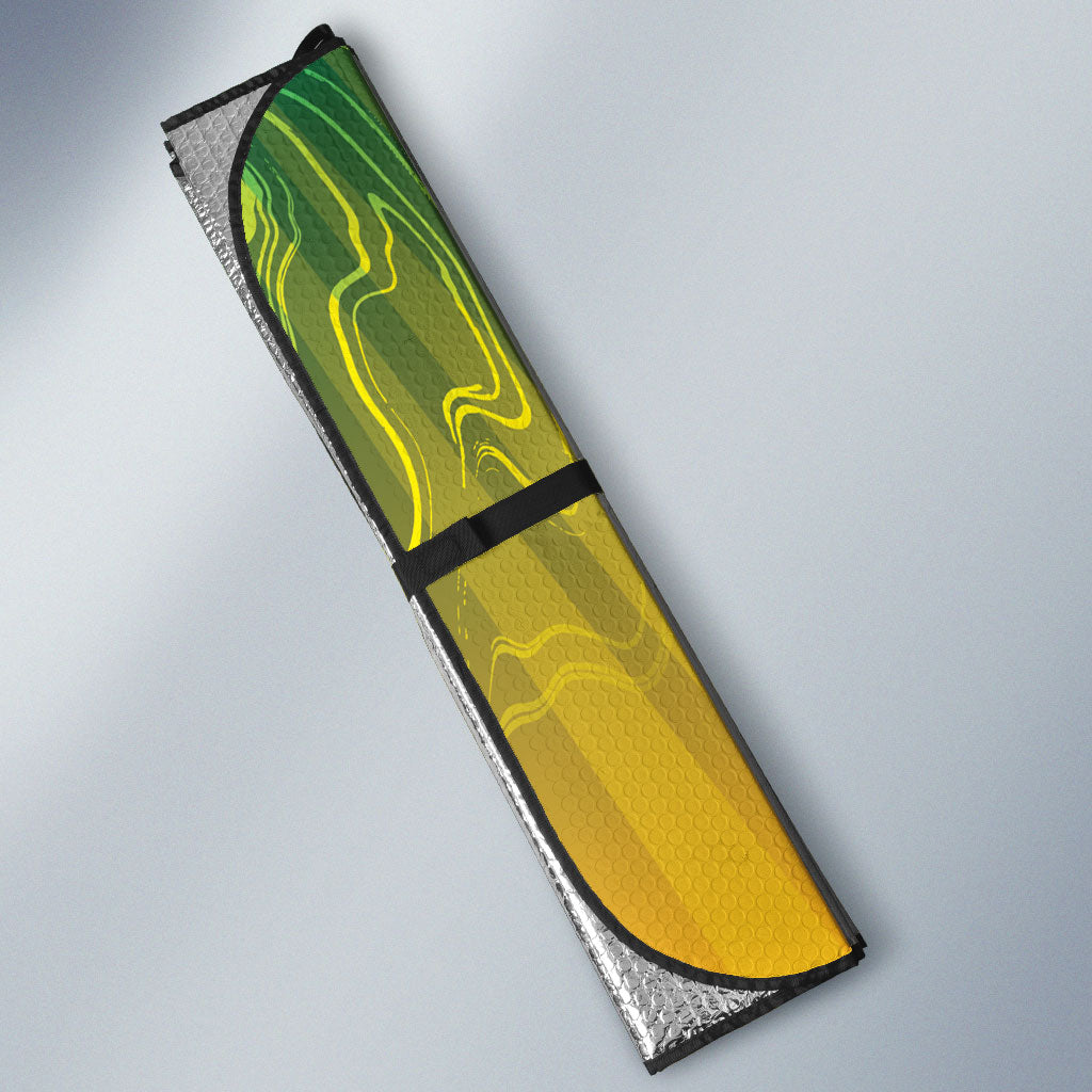 Australia Rugby Rivals Auto Sun Shade Modern Motif