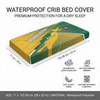 Australia Rugby Rivals Baby Bed Cover Modern Motif
