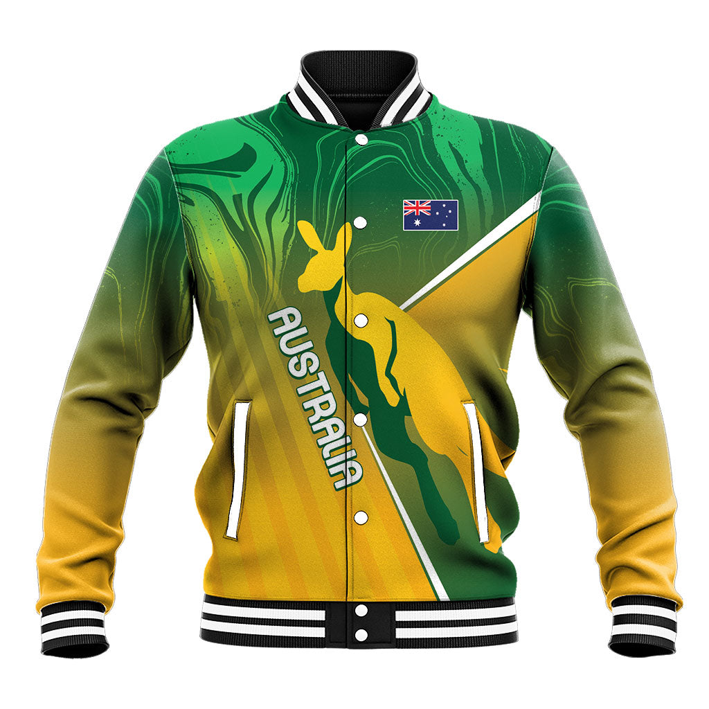 Australia Rugby Rivals Personalised Baseball Jacket Modern Motif