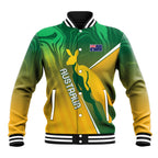 Australia Rugby Rivals Personalised Baseball Jacket Modern Motif