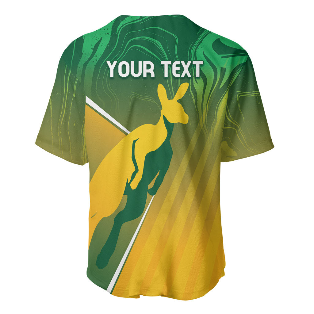Australia Rugby Rivals Personalised Baseball Jersey Modern Motif
