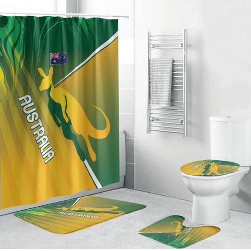 Australia Rugby Rivals Bathroom Set Modern Motif