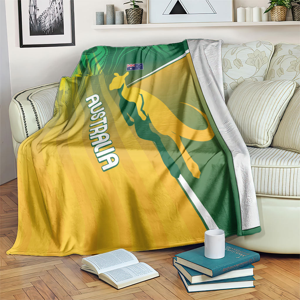 Australia Rugby Rivals Blanket Modern Motif