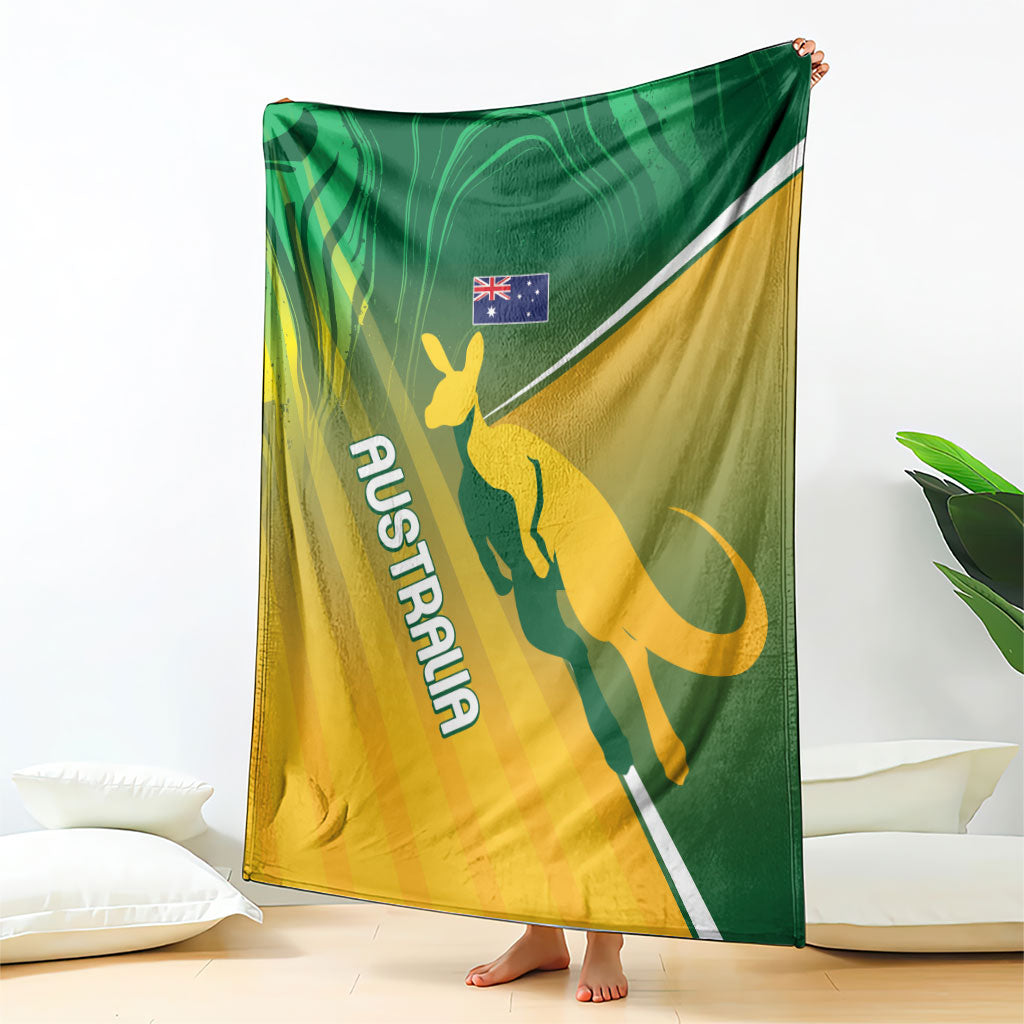 Australia Rugby Rivals Blanket Modern Motif