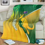 Australia Rugby Rivals Blanket Modern Motif