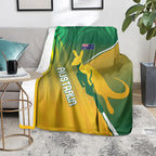 Australia Rugby Rivals Blanket Modern Motif