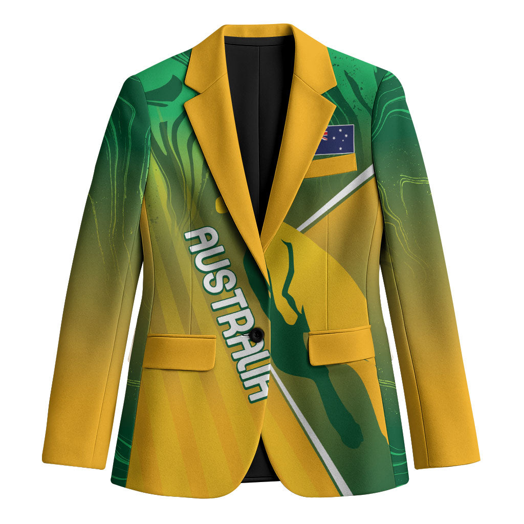 Australia Rugby Rivals Personalised Blazer Modern Motif