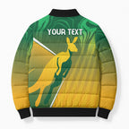 Australia Rugby Rivals Personalised Bomber Puffer Jacket Modern Motif
