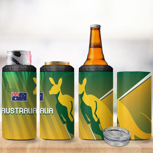 Australia Rugby Rivals 4 in 1 Can Cooler Tumbler Modern Motif