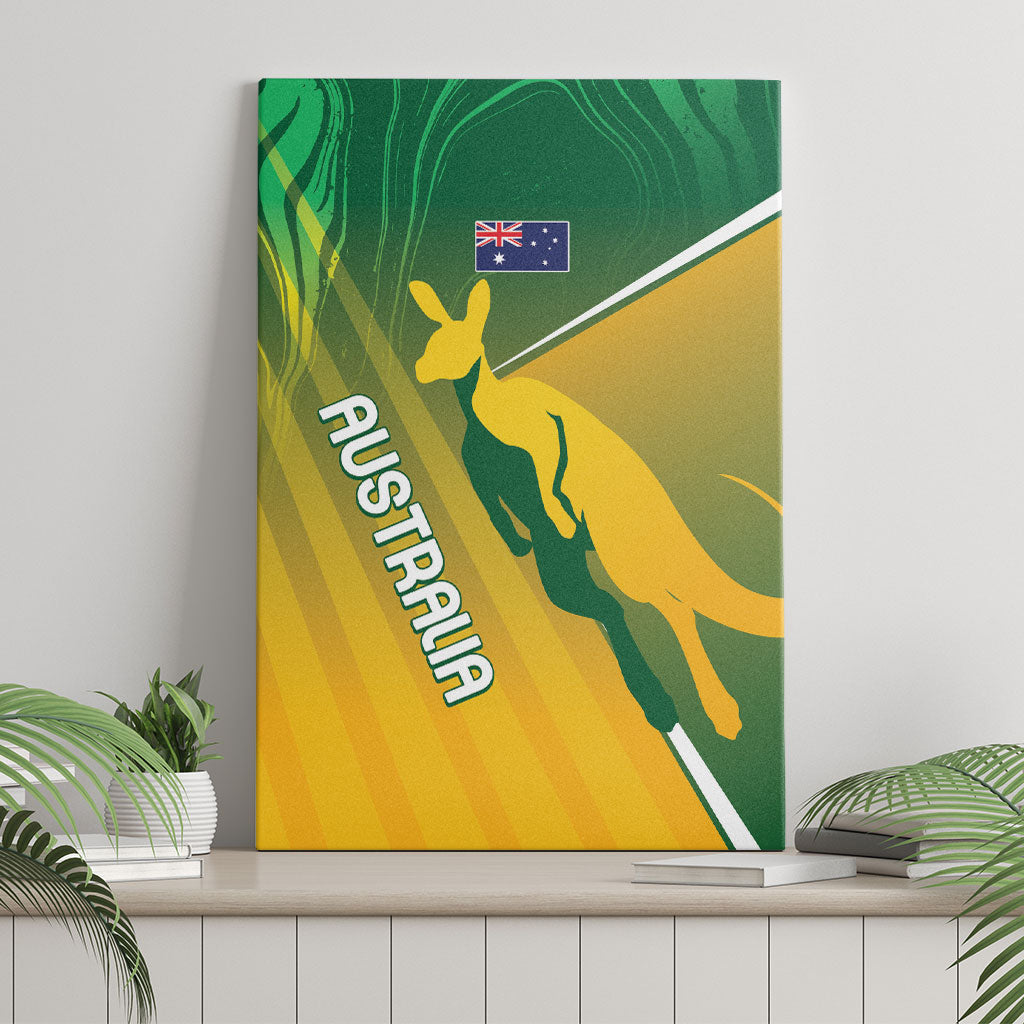 Australia Rugby Rivals Canvas Wall Art Modern Motif