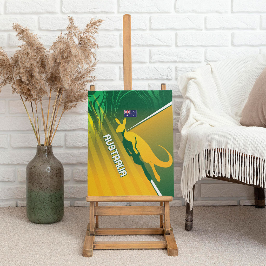 Australia Rugby Rivals Canvas Wall Art Modern Motif