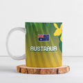 Australia Rugby Rivals Ceramic Mug Modern Motif