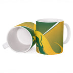 Australia Rugby Rivals Ceramic Mug Modern Motif