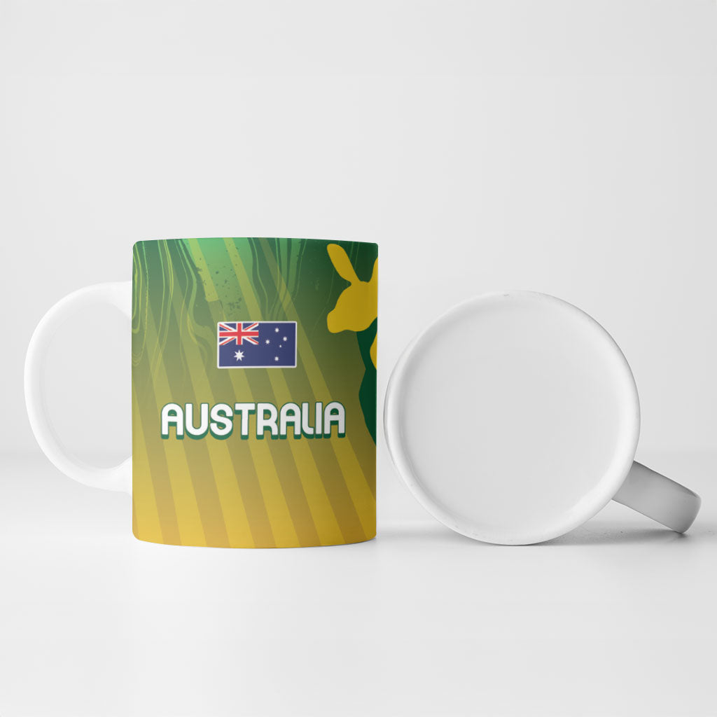 Australia Rugby Rivals Ceramic Mug Modern Motif