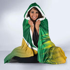 Australia Rugby Rivals Hooded Blanket Modern Motif