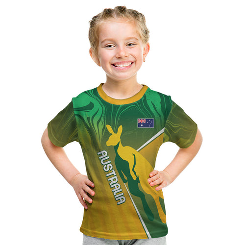 Australia Rugby Rivals Personalised Kid T Shirt Modern Motif