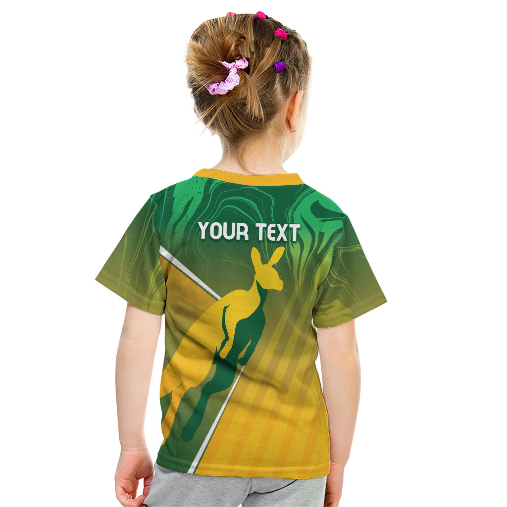 Australia Rugby Rivals Personalised Kid T Shirt Modern Motif