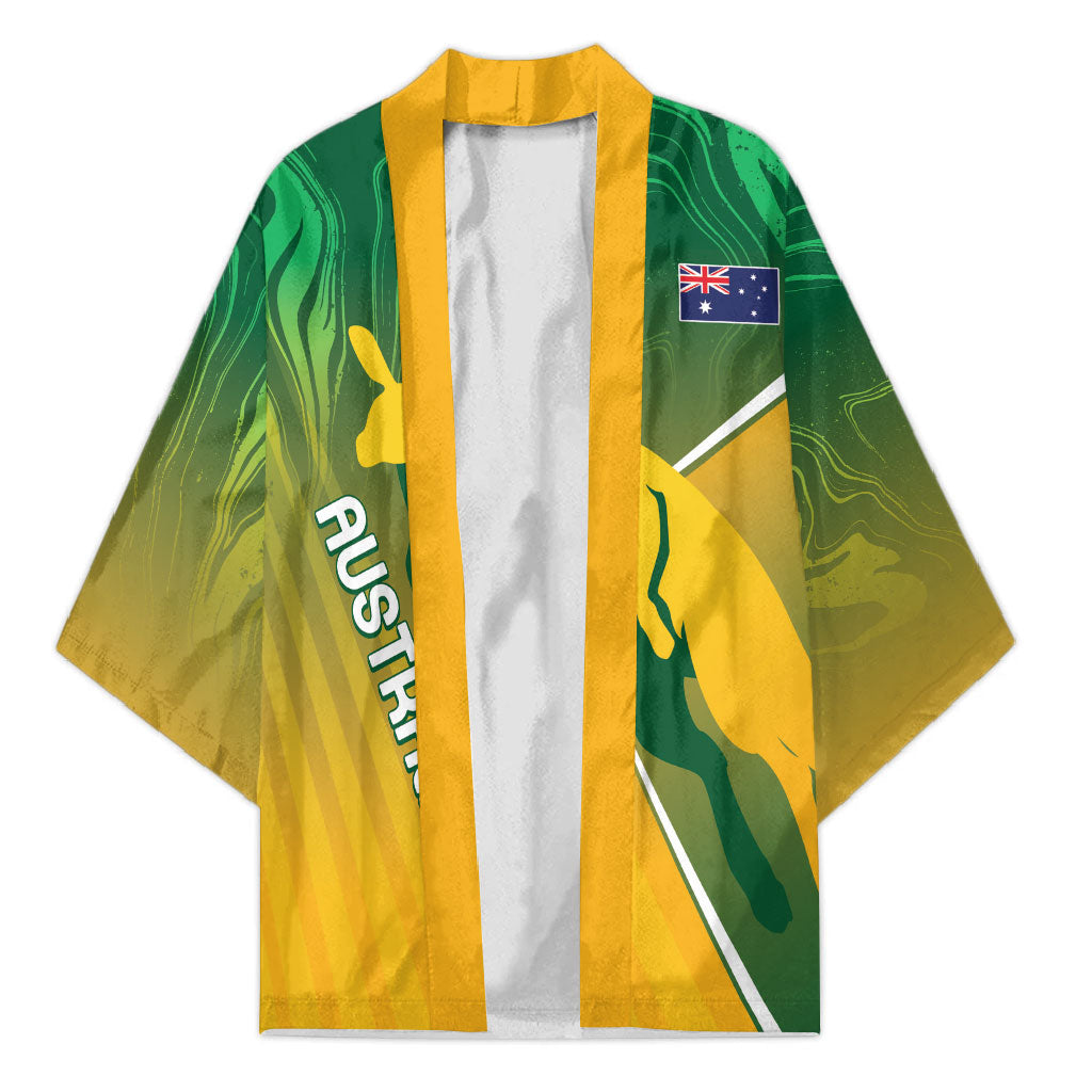 Australia Rugby Rivals Personalised Kimono Modern Motif