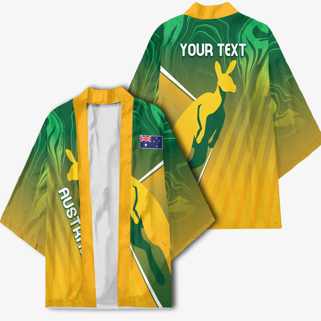 Australia Rugby Rivals Personalised Kimono Modern Motif