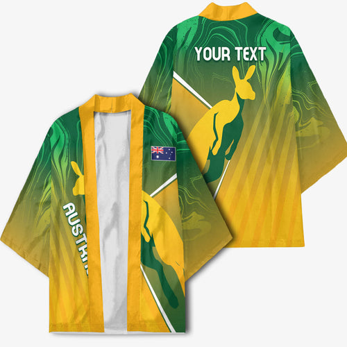 Australia Rugby Rivals Personalised Kimono Modern Motif