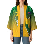 Australia Rugby Rivals Personalised Kimono Modern Motif