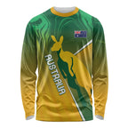 Australia Rugby Rivals Personalised Long Sleeve Shirt Modern Motif